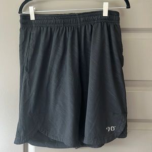 Black Athletic Shorts 90 Degree Large